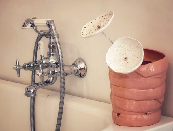 Vaso TUBÌ  piccolo rosa - immagine 2