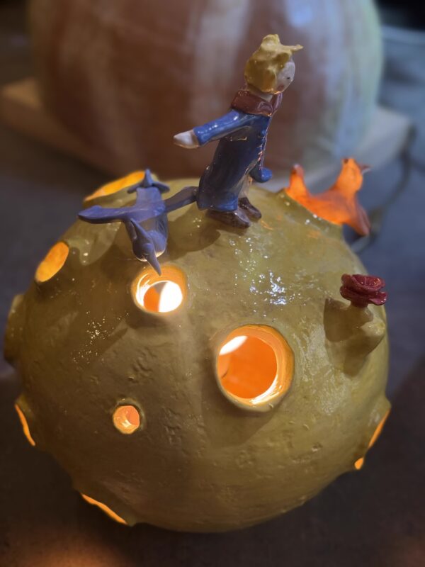 Lampada “Il Piccolo Principe” Gialla